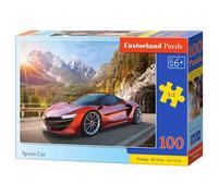 CASTORLAND Puzzle de voitures de sport 100 pièces