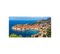 Castorland C-400225-2 Dubrovnik Croatia Puzzle 4000 pièces Rouge