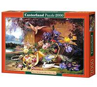 Puzzle GENERIQUE Castorland - puzzle 2000 pièces - vie élégante parmi les fleurs, eugène bidau