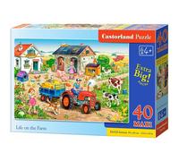CASTORLAND Puzzle Farm Life MAXI 40 pièces