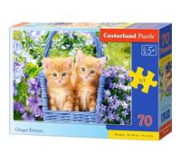 CASTORLAND Puzzle Ginger chaton 70 pièces