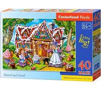 CASTORLAND Puzzle Hansel et Gretel MAXI 40 pièces