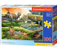 Castorland Puzzle Le Monde des Dinosaures (100 pièces)