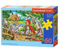 CASTORLAND Puzzle Le petit chaperon rouge et le loup 60 pièces
