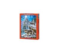 Castorland Jigsaw Wolves and Castle 1500 pièces multicolore G