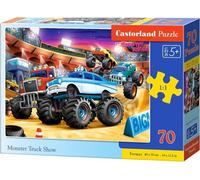 CASTORLAND Puzzle Monster Truck Show 70 pièces
