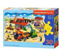 CASTORLAND Puzzle On construction 30 pièces
