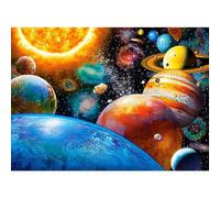 Castorland B-030262 Puzzle Planets and Their Moons, 300 pièces, Multicolore