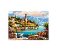 CASTORLAND Puzzle Port avec horloge 2000 pièces