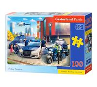 CASTORLAND Puzzle Poste de police 100 pièces