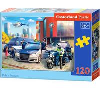 CASTORLAND Puzzle Poste de police 120 pièces