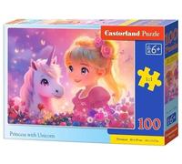 Castorland Puzzle Princesse Licorne 100 pièces Puzzle pour enfants