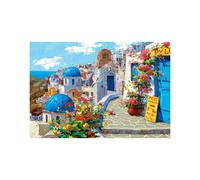 CASTORLAND Puzzle Printemps à Santorin 2000 pièces