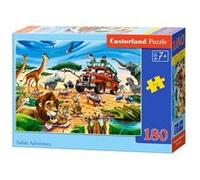 CASTORLAND Puzzle Aventure au safari 180 pièces