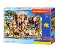 CASTORLAND Puzzle Safari 200 pièces