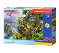 CASTORLAND Puzzle Vallée des dinosaures 200 pièces