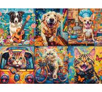 CASTORLAND Puzzle Wä hle ton animal de compagnie 2000 pièces