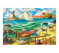 CASTORLAND Puzzle Week-end au bord de la mer 1000 Teile