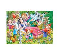 Castorland Puzzles Blanche-Neige et les Sept Nains Trains Concentration