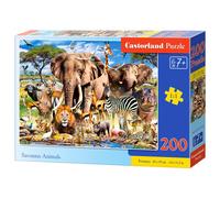 Castorland Savanna animals 200 pcs puzzle