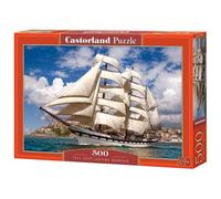 Castorland Tall Ship Leaving Harbour 500 pcs Jeu de puzzle 500 pièces Bateaux
