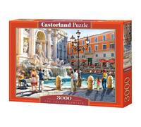 Castorland Scie sauteuse The Trevi Fountain de The Trevi Fountain 3000 pièces multicolore G