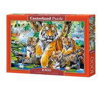 Castorland Tigers by the Stream 1000 pcs Jeu de puzzle 1000 pièces Animaux
