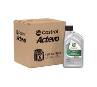 Castrol 06139 Actevo 20 W-50 supplémentaire Huile Moto 4T synthétique - 1 Bouteille de Quart, (Lot de 6)