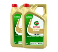 Castrol edge 0W-20 C5 Huile , Fiat 9.55535-CR1, Chrysler Ms 6395, 2x5 Litre