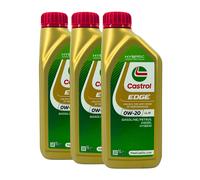 Castrol edge 0W-20 Ll IV Pkw-Motorenöl VW 508 00, VW 509 00, 3x1 Litre