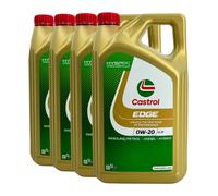 Castrol edge 0W-20 Ll IV Pkw-Motorenöl VW 508 00, VW 509 00, 4x5 Litre