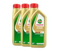 CASTROL Edge 0W-30 A5/B5 Huile Moteur, Volvo 95200377, 3x1 Litres