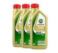 CASTROL Edge 0W-40 R Huile Moteur, Renault RN 17RSA, 3x1 Litre