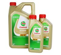 Castrol Huile moteur EDGE LL 5W-30 Synthèse protection moteur diesel hybride 5 L