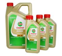 Huile de synthèse protection moteur diesel hybride 5W-30 EDGE LL 5L CASTROL