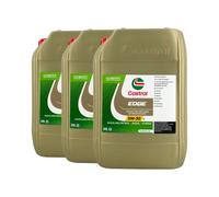 CASTROL Edge 5W-30 LL Huile Moteur PKW BMW LL-04 VW 504 00 ACEA C3, 3x20 Litres