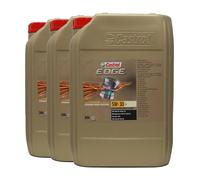 Castrol edge 5W-30 Ll Pkw-Motorenöl BMW LL-04 VW 504 00 Acea C3, 3x20 Litre