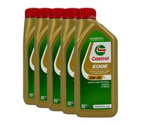 Castrol edge 5W-30 Ll Pkw-Motorenöl BMW Longlife-04 VW 504 00 Acea C3, 5x1 Litre
