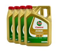 Castrol edge 5W-30 M Pkw-Motorenöl BMW LL-04 MB 229.51 MB 229.52, 4x4 Litre
