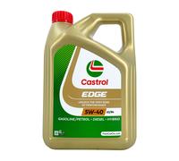 Castrol edge 5W-40 A3/B4 Moteur, VW 505 00, BMW Longlife-01, MB 229.5, 4 Litre