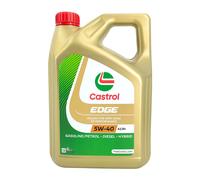 Castrol Huile moteur Edge 5W-40 A3/B4 – VW 505 00, BMW Longlife-01, MB 229.5 – 4 Litre
