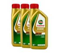 Castrol edge 5W-40 Pkw-Motorenöl Renault Rn 0700 , Rn 0710, VW 505 00, 3x1 Litre