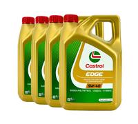 Castrol edge 5W-40 Pkw-Motorenöl Renault Rn 0700 , Rn 0710, VW 505 00, 4x4 Litre