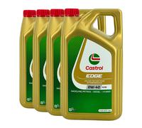 Castrol edge Fluid Titane 0W-40 A3/B4 Pkw-Motorenöl MB 229.5, RN0700, 4x5 Litre