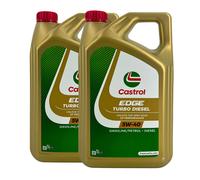 CASTROL Edge TD 5W-40 Huile Moteur PKW MB 226.5, Renault RN 0700, 2x5 Litres