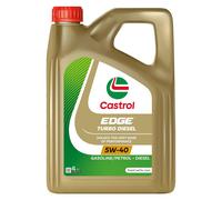 CASTROL Edge Turbo Diesel huile moteur 5W-40 C3 API SN MB 229.51 4 L pour vidange moteur