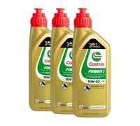 CASTROL Énergie 1 4T 15W-50 2-Rad L'Huile De Moteur Api Sn, Jaso MA2, 3x1 Litre