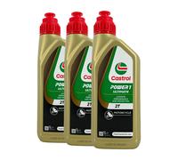 CASTROL Énergie 1 Ultimate 2T 2-Rad Huile ISO-L-EGD, Jaso Fd, Api TC, 3x1 Litre
