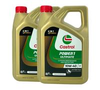 CASTROL Huile moteur Power 1 10W-40 Huile API SN Ultimate 4T 4 L