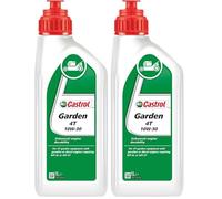 Castrol GARDEN 4T 10W-30, 1L (Lot de 2)